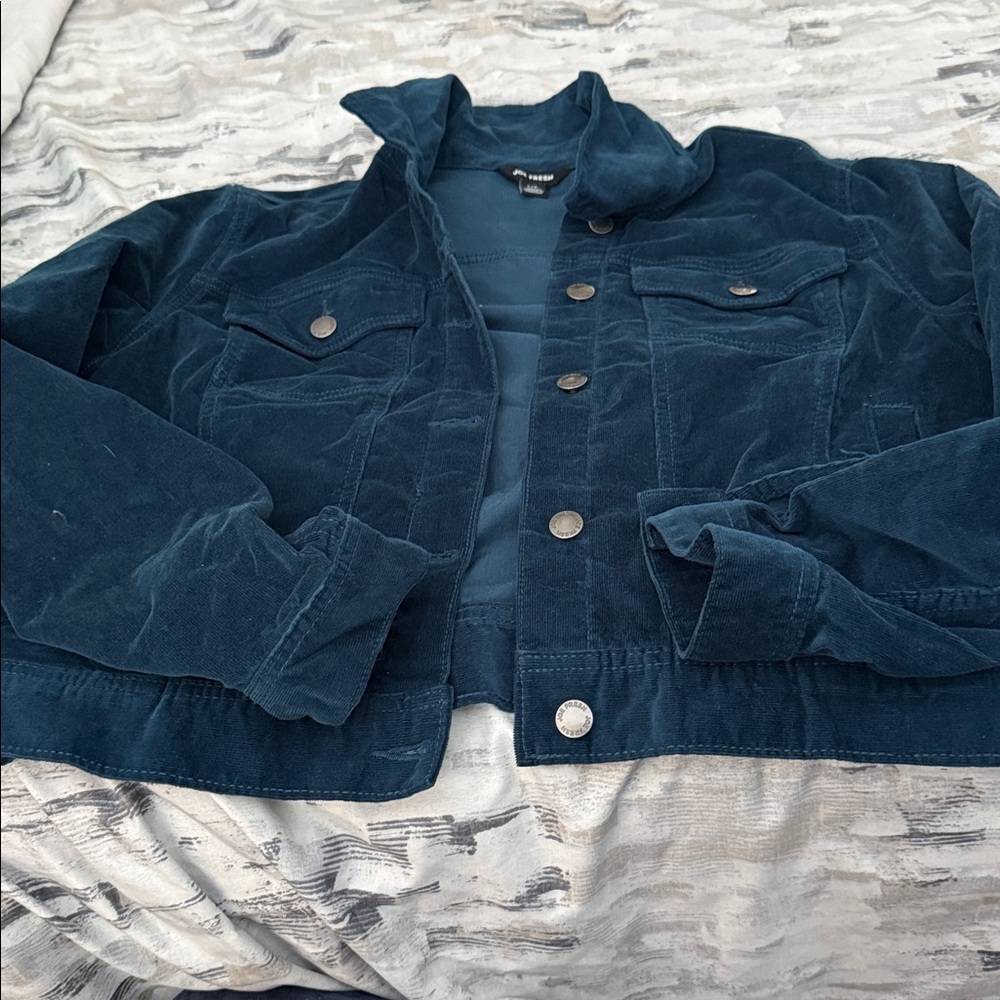 Joe Fresh Blue Corduroy Jacket